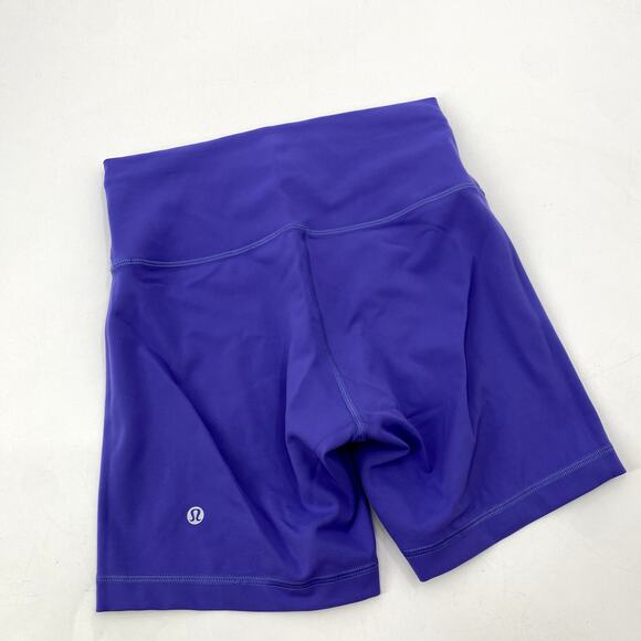 Lululemon Wunder Train High-Rise Short 6" - charged indigo - Picture 2 of 5
